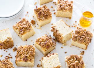 Banana Rum Coffee Cake