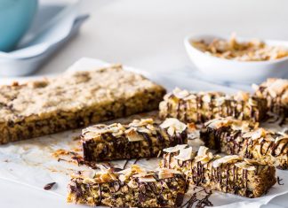 Chocolate Coconut Almond Flour Bars Chocolate Coconut Almond Flour Bars
