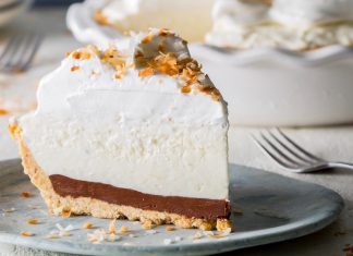 Black Bottom Coconut Pie