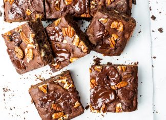 Sourdough Discard Brownies sourdough discard brownies