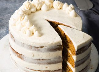 Pumpkin Spice Layer Cake