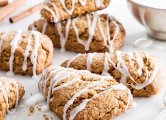 Double Gingerbread Scones