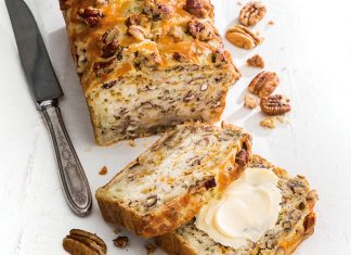 Cheddar-Pecan Loaf Cheddar-Pecan Loaf