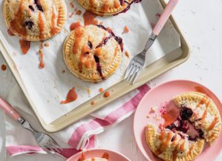 Double-Berry Hand Pies Double-berry hand pies