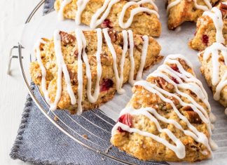 Strawberry-Pecan Scones