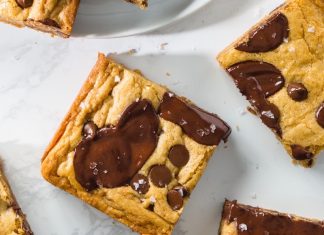 Chocolate Peanut Butter Blondies chocolate peanut butter blondies
