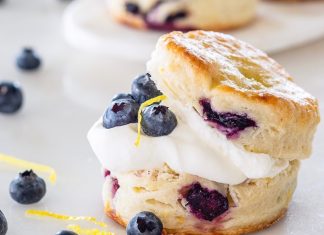 Blueberry Biscuits