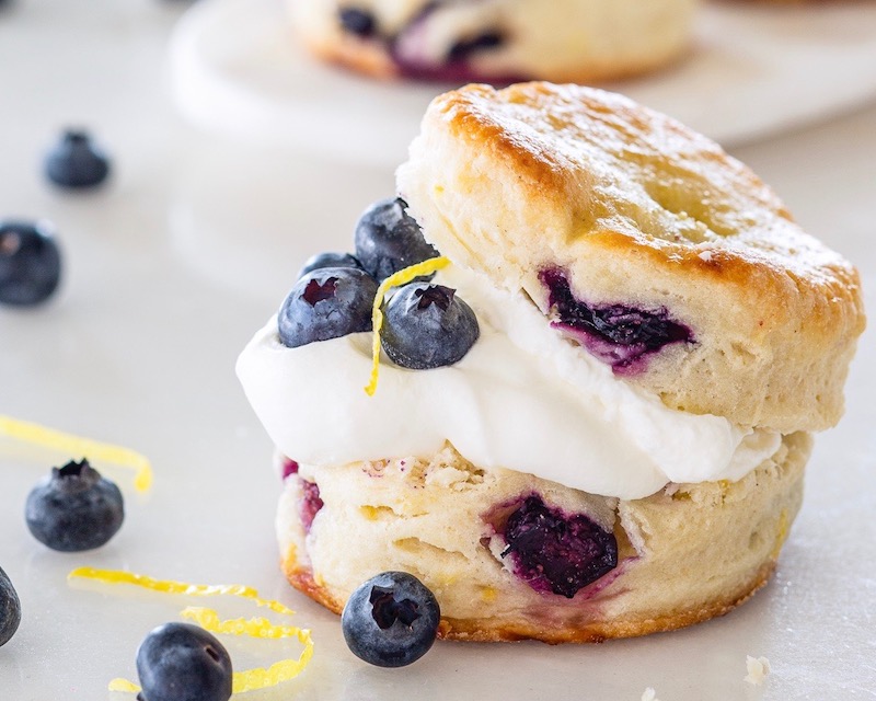 Blueberry Biscuits