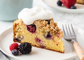 BETTER BAKING ACADEMY: Gluten-Free Summer Berry Coffee Cake gluten free berry coffee cake