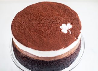 Chocolate Guinness Cake with White Knight Frosting