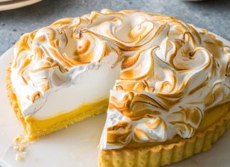 Passion Fruit and Lemon Curd Tart