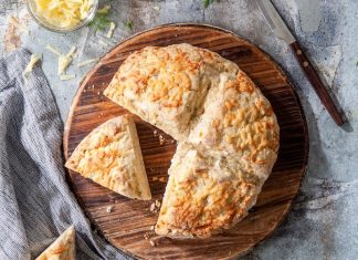 Irish Cheddar White Soda Bread