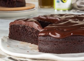 Chocolate Avocado Oil Cake with Chocolate Frosting