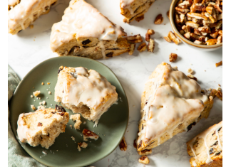 Pecan and Date Scones