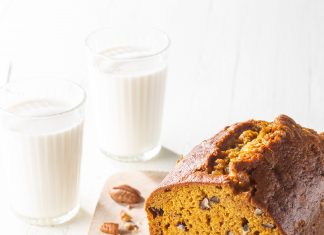 Ginger Pecan Pumpkin Bread