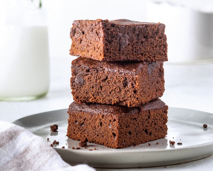 Cake Brownies Recipe - Soulfully Made