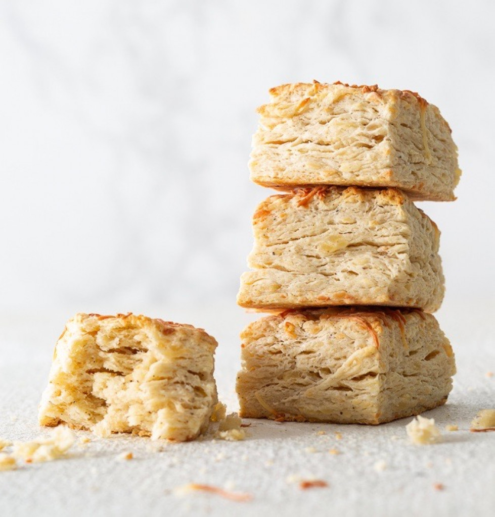 Gruyère, Onion & Pepper Biscuits
