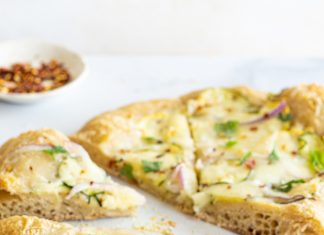 Summer Squash Flatbreads Summer Squash Flatbreads