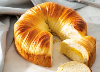 Sweet Custard Wool Bread sweet custard wool bread