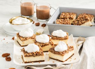 Pecan Pie Cheesecake Bars Pecan Pie Cheesecake Bars