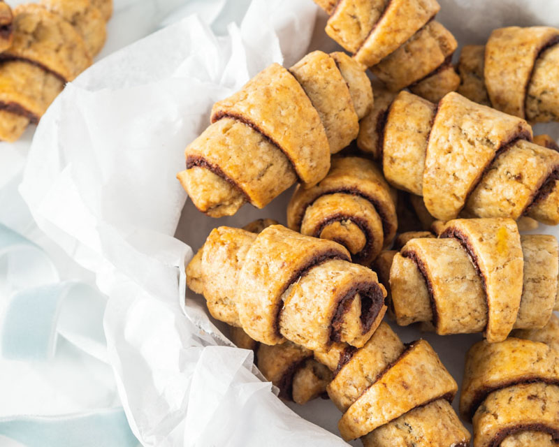 mocha rugelach