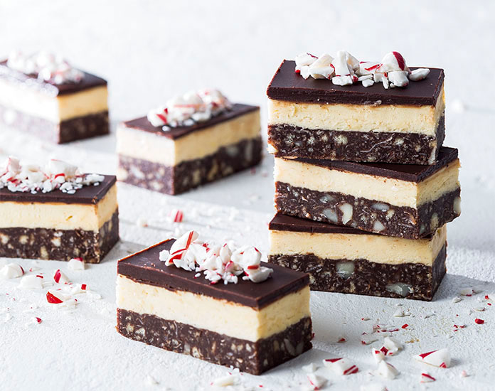 peppermint Nanaimo bars