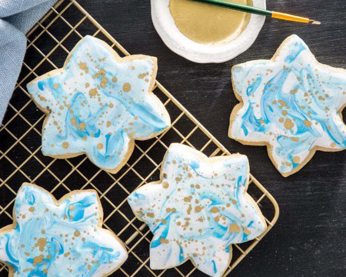 Star of David cookies