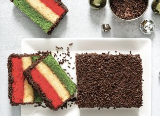 Italian Rainbow Cookie Loaf Cake Italian Rainbow Cookie Loaf Cake