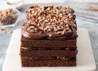 Baking School In-Depth: Layered Texas Sheet Cake Layered Texas Sheet Cake