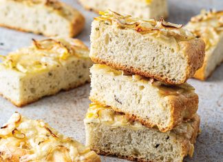 Small-Batch Potato and Leek Focaccia Small-Batch Potato and Leek Focaccia