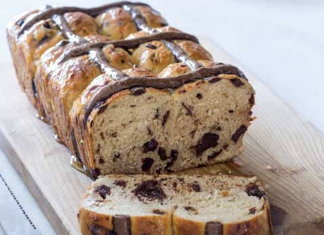 Chocolate Cherry Hot Cross Buns Chocolate Cherry Hot Cross Buns