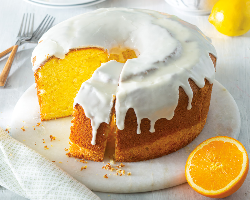 Citrus Chiffon Cake - Bake from Scratch