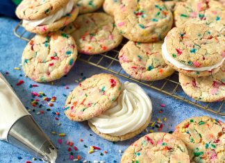 Wedding Cake Sandwich Cookies wedding cake sandwich cookies