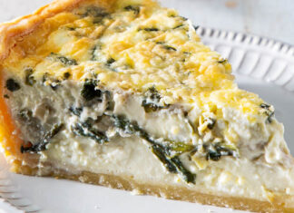 Spinach and Artichoke Quiche Spinach and Artichoke Quiche