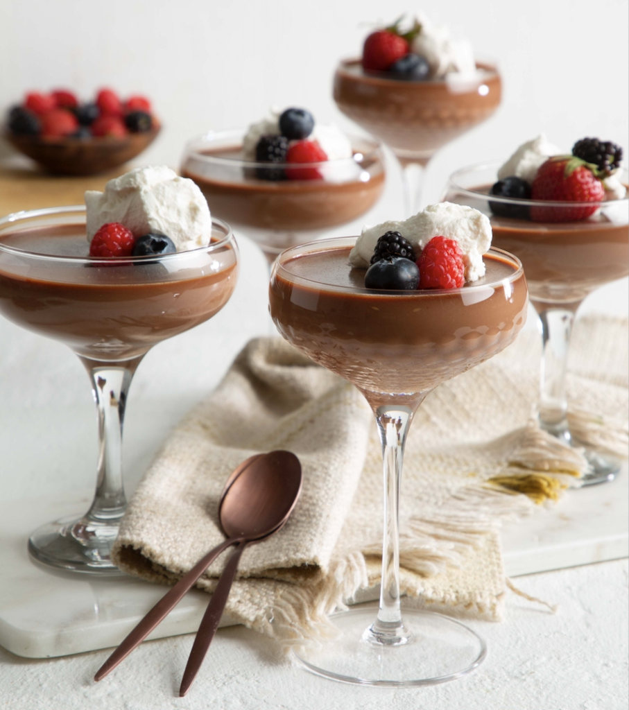 Chocolate Hazelnut Panna Cotta
