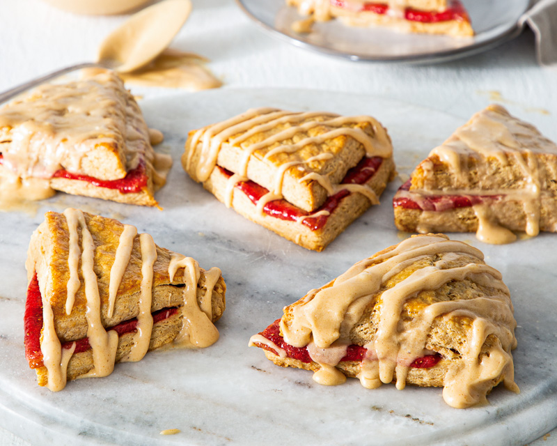 PB&J Scones