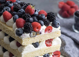 Almond Berry Cake Almond Berry Cake