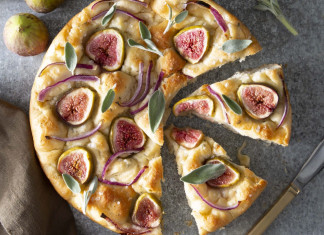 Small-Batch Fig and Onion Focaccia Small-Batch Fig and Onion Focaccia