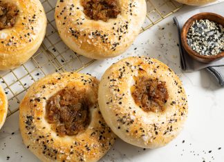Onion-Poppy Seed Bialys Onion-Poppy Seed Bialys