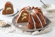 Oatmeal Cream Bundt Cake oatmeal cream bundt cake