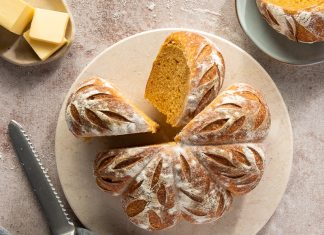 Pumpkin Sourdough Loaf