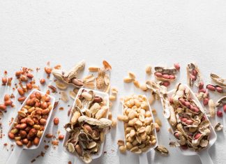 From the Pantry: Peanuts different peanuts in scoops on table