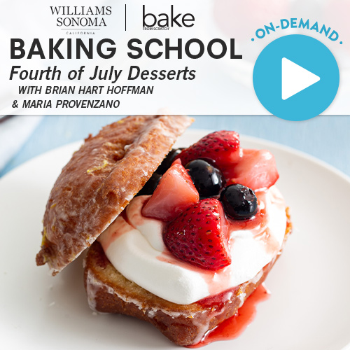 Baking School On-Demand: Fourth of July Desserts 2022