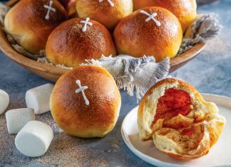 Resurrection Rolls Resurrection Rolls on blue surface baking recipe