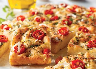 Gluten-Free Tomato and Leek Focaccia Gluten-Free Tomato and Leek Focaccia