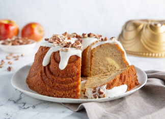 Apple Cream Cheese Swirl Bundt Cake apple cream cheese swirl bundt cake