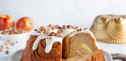 Apple Cream Cheese Swirl Bundt Cake apple cream cheese swirl bundt cake