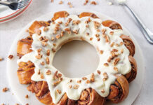Gingerbread Pecan Wreath Gingerbread Pecan Wreath