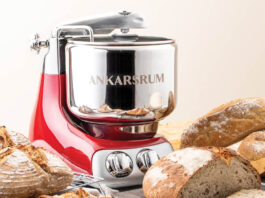 Meet the Ankarsrum Mixer red ankarsrum mixer