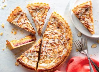 Cherry-Almond Bakewell Tart